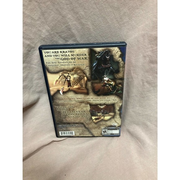 God Of War PS2 Greatest Hit CIB (Has Scratches and Has Been Tested) - Picture 3 of 3